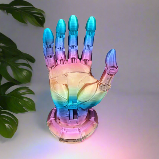 π€π± Android Hand Phone Holder β Futuristic Function Meets Desk Decor, 3D Printed In Multiple Color Options