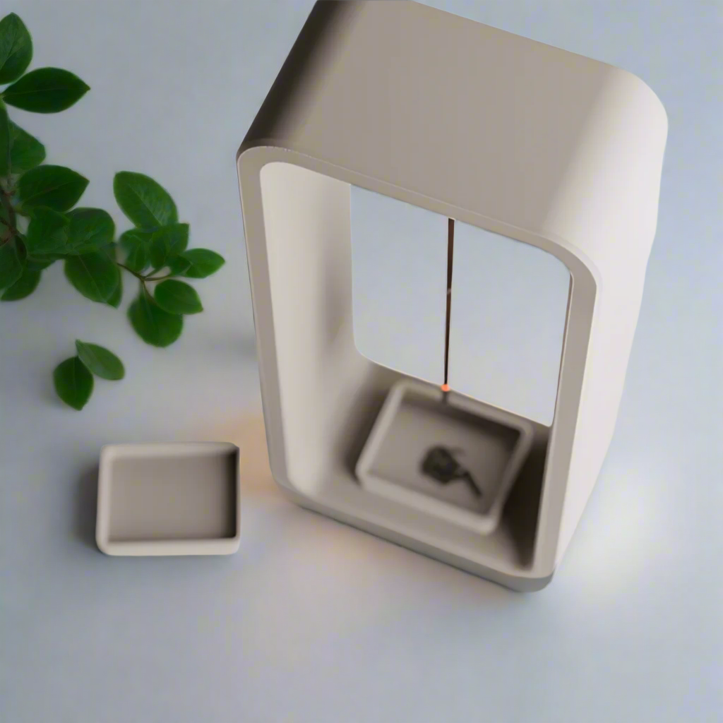 π§ββοΈπΏ Modern Incense Holder β Handmade in Italy for Relaxation & Meditation 3D Printed In Multiple Color Options
