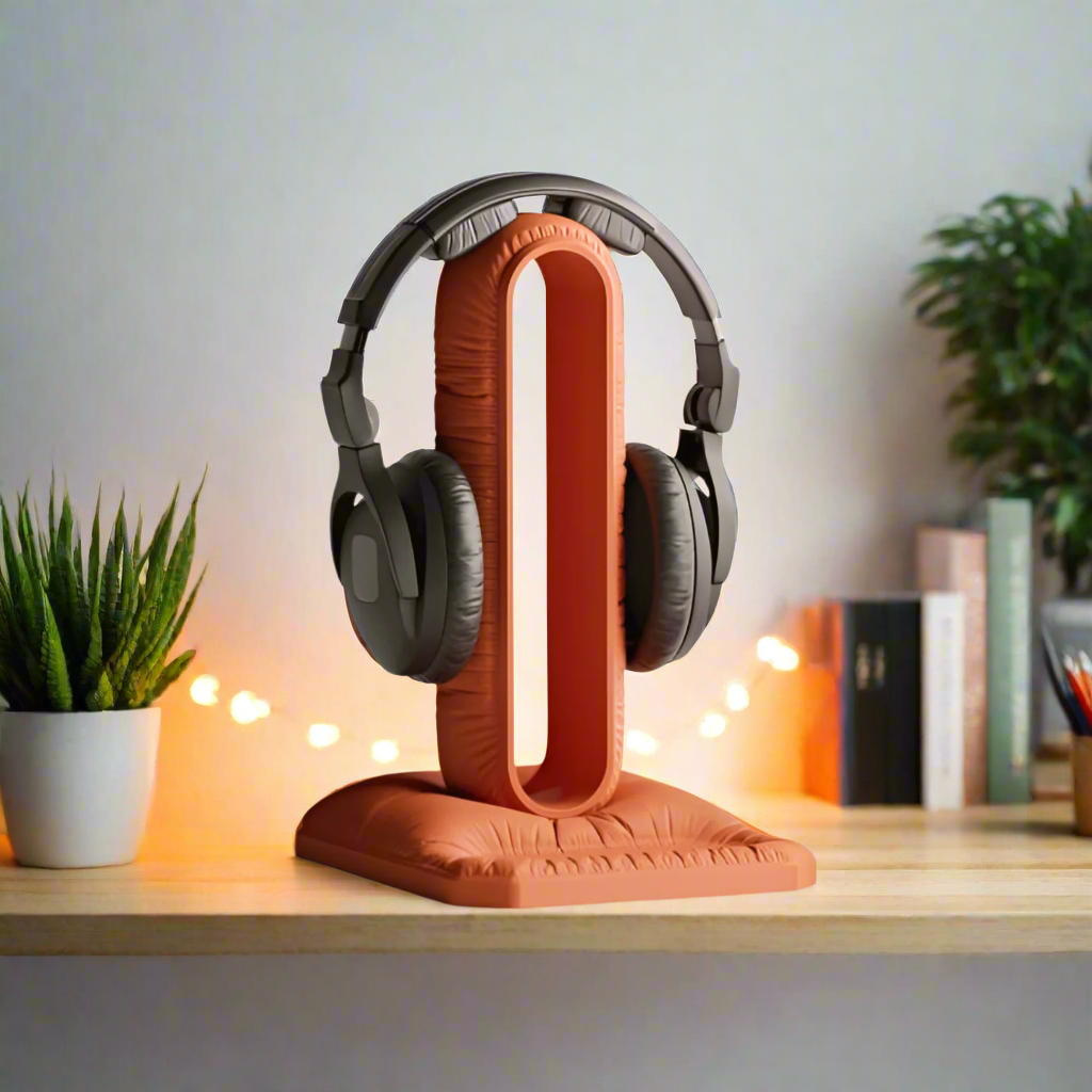 π§ PillowDock with Tray β The Cozy-Chic Headphone Stand You Never Knew You Needed! In Multiple Color Options