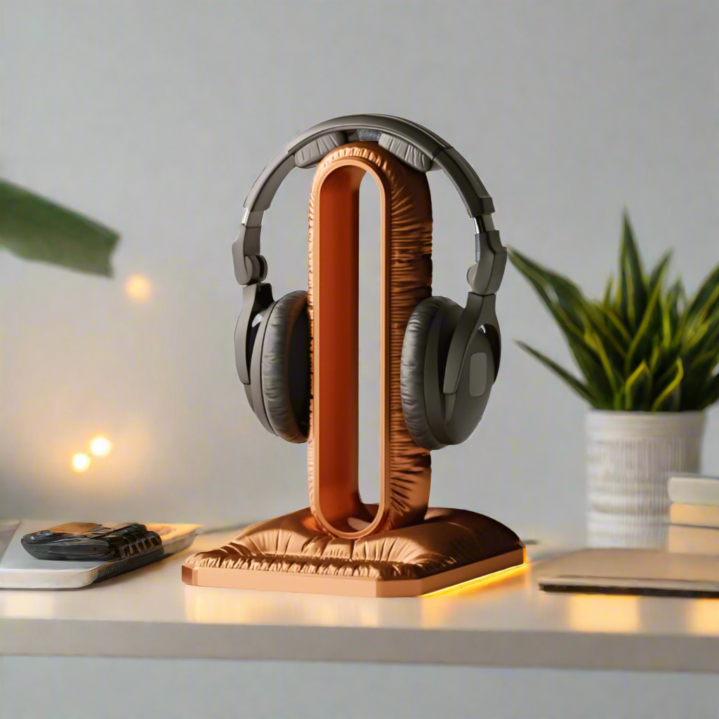 π§ PillowDock with Tray β The Cozy-Chic Headphone Stand You Never Knew You Needed! In Multiple Color Options