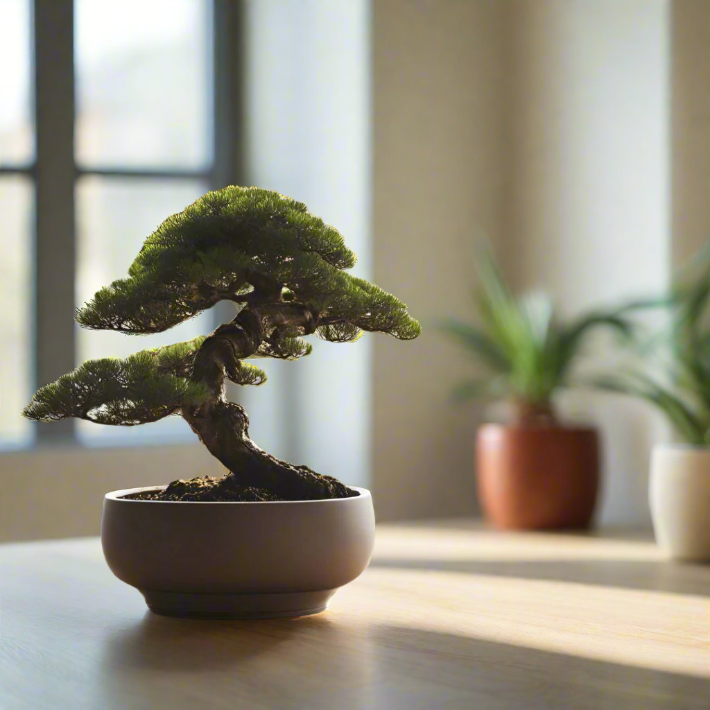 🌿 Curved Bonsai Pot – Modern Miniature Garden Planter for Bonsai Trees 3D Printed In Multiple Color Options🪴