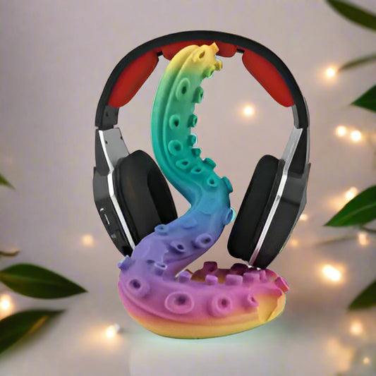 🎧 Universal Tentacle Headphone & Controller Holder 3D Printed In Multiple Color Options