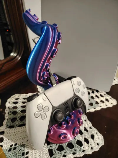 🎧 Universal Tentacle Headphone & Controller Holder 3D Printed In Multiple Color Options