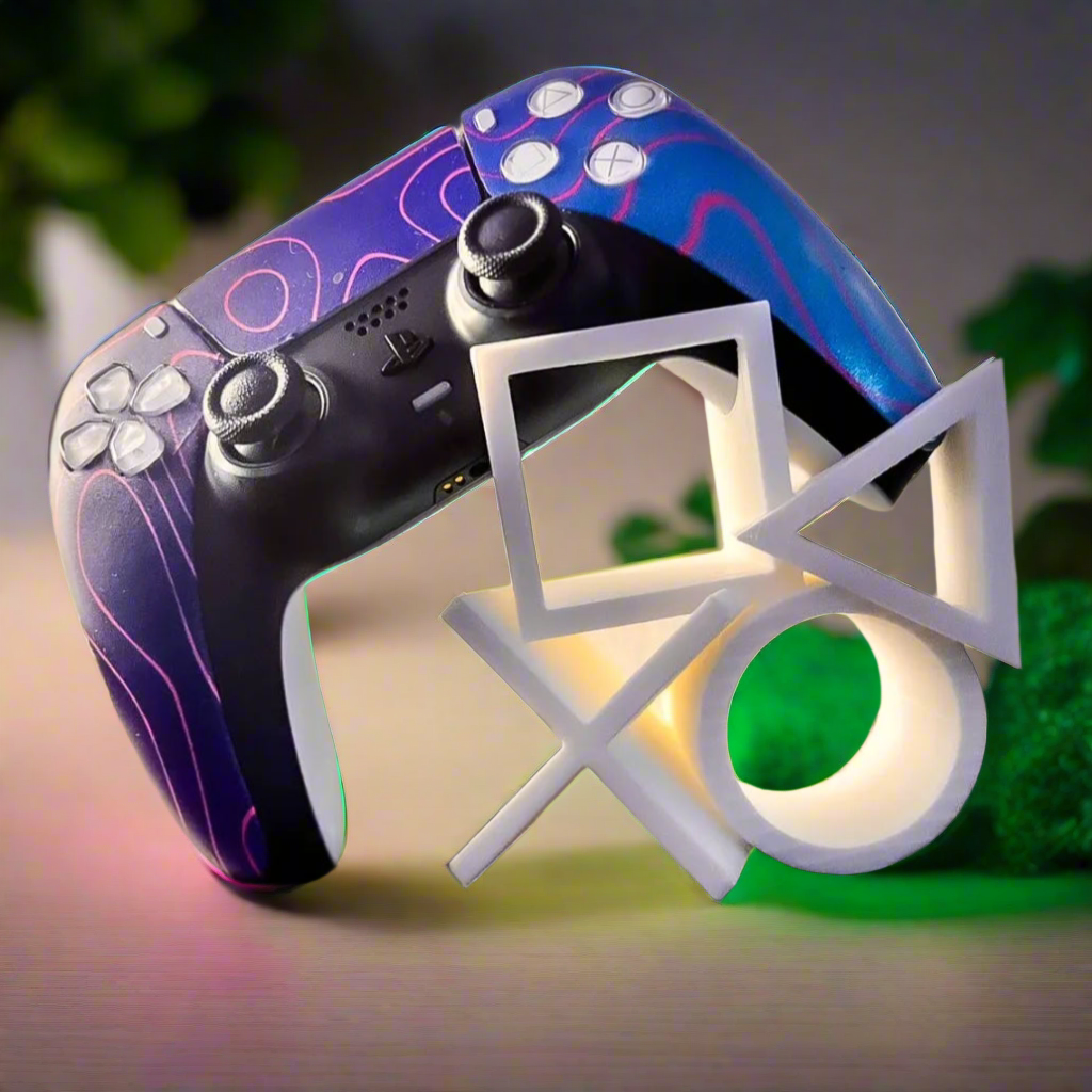 🎮 PS5 PS Logo Controller Stand – Celebrate in Style | Customizable | 50+ Colors | 3D Printed