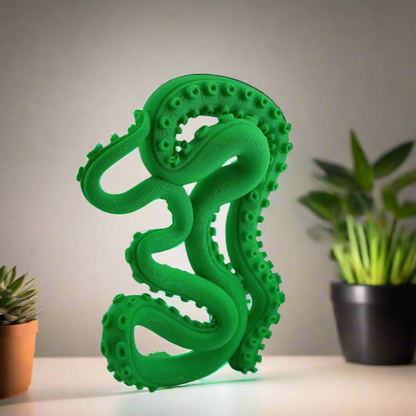 🐙 Tentacle Bookend – A Unique Touch for Your Bookshelf | Customizable | 50+ Colors | 3D Printed