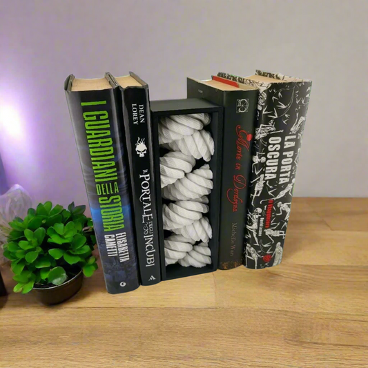 📖 Rope-Themed Book Nook – A Cozy and Unique Bookshelf Insert 3D Printed In Multiple Color Options