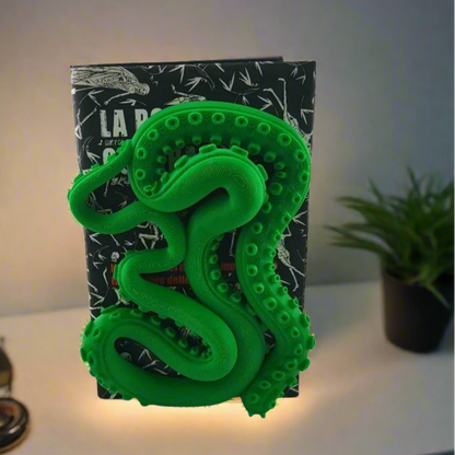 🐙 Tentacle Bookend – A Unique Touch for Your Bookshelf | Customizable | 50+ Colors | 3D Printed