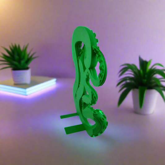 ๐ Tentacle Bookend โ A Unique Touch for Your Bookshelf 3D Printed In Multiple Color Options