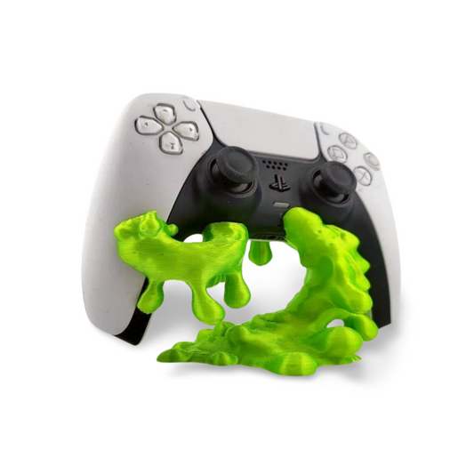 🟢 Slime-Inspired PS5 Controller Stand – Fun & Functional Gaming Accessory 🎮 | 50+ Colors | 3D Printed