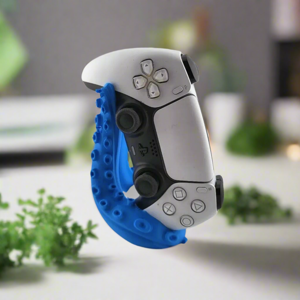 🐙 PS5 Double Controller Vertical Tentacle Stand – Bold & Functional Display  3D Printed In Multiple Color Options🎮