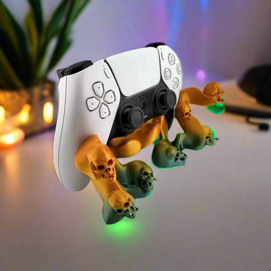 🌌 PS5 Controller Stand – Spirit Joystick Holder 3D Printed In Multiple Color Options🎮✨