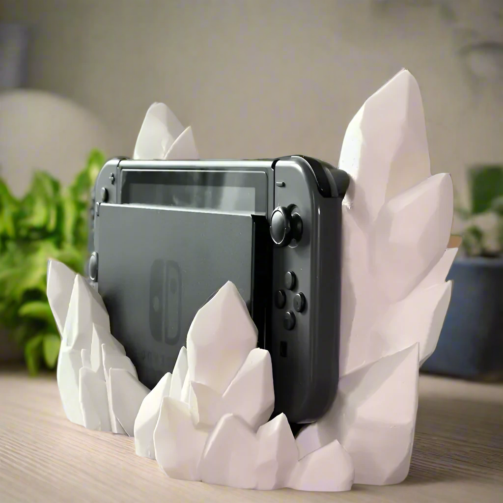 💎 Crystal Dock – Magical Stand for Switch Original🎮 | 50+ Colors | 3D Printed