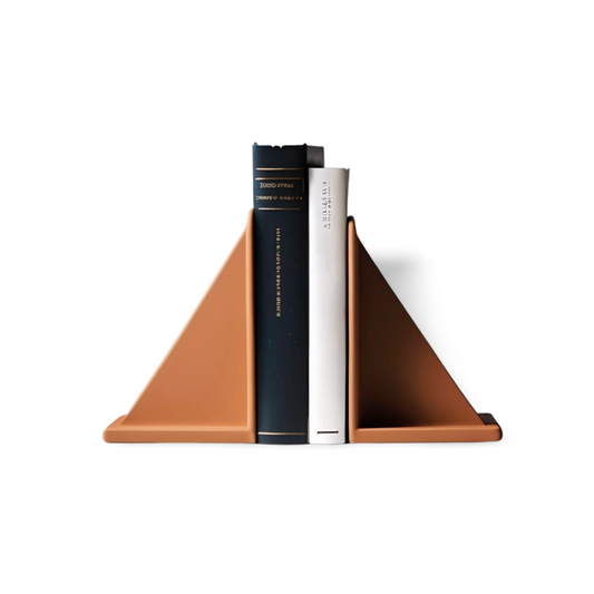 📚 Minimalist Geometric Bookend – A Modern Touch for Your Shelves | Customizable | 50+ Colors | 3D Printed