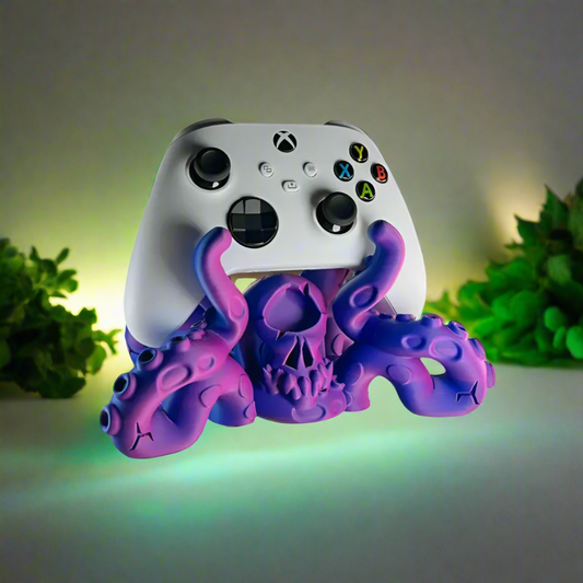 🐙 Kraken Universal Controller Stand – Epic Display for Gamers 3D Printed In Multiple Color Options🎮