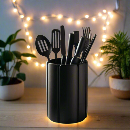 8 Plates Kitchen Utensil Holder | Modern Design | Customizable | 50+ Colors | 3D Printed