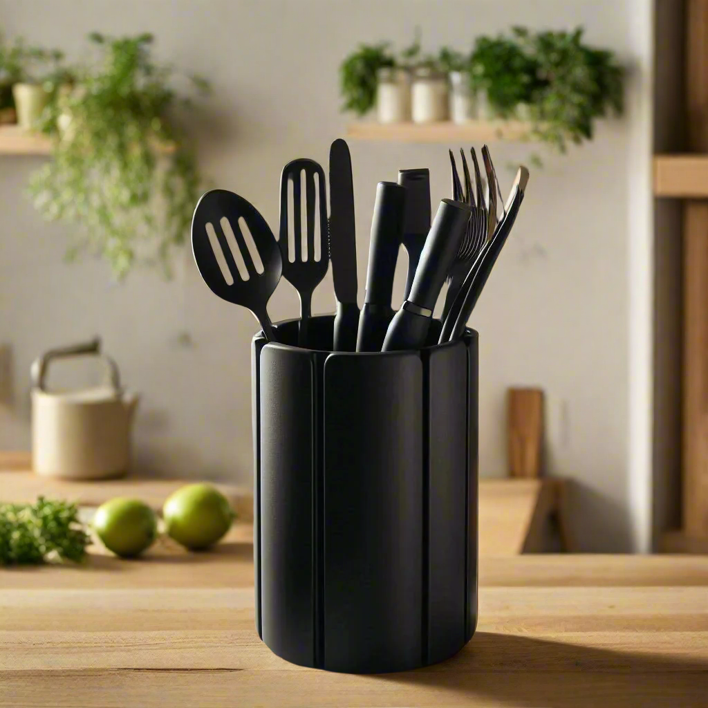 8 Plates Kitchen Utensil Holder | Modern Design | Customizable | 50+ Colors | 3D Printed