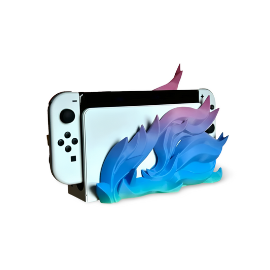 🔥 Flame Dock – Bold & Stylish Stand for Nintendo Switch 🎮 | 50+ Colors | 3D Printed