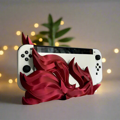 🔥 Flame Dock – Bold & Stylish Stand for Nintendo Switch 🎮 | 50+ Colors | 3D Printed