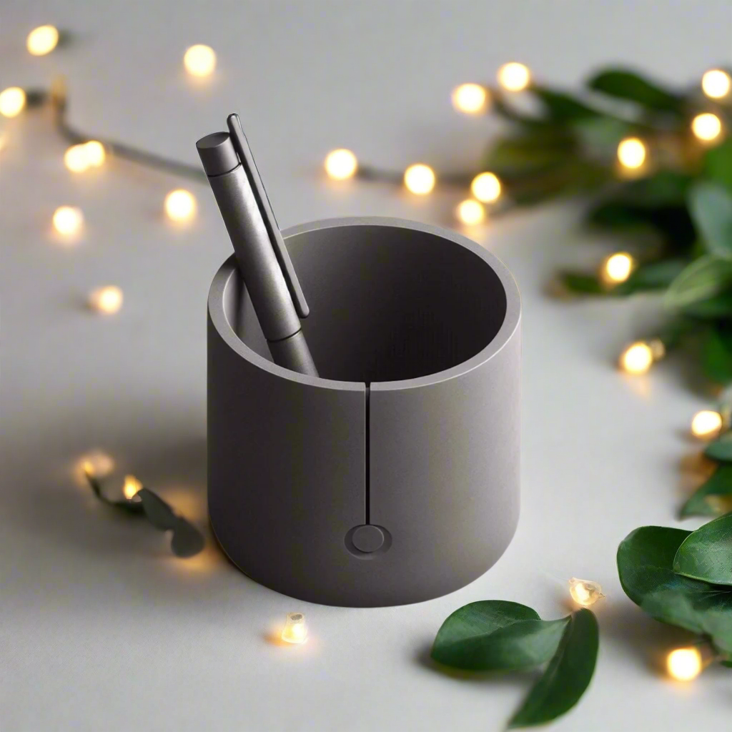 🐉 Round Dragon Skin Pencil Holder – Bold Texture Meets Functional Style 3D Printed In Multiple Color Options✏️✨