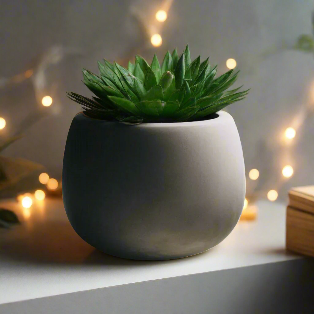 🌿 Minimalist Succulent Planter – Sleek Modern Design for Stylish Greenery 3D Printed In Multiple Color Options
