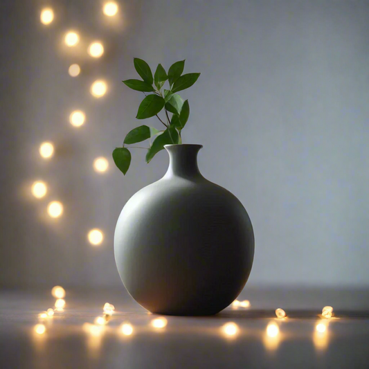 🌸 Modern Round Vase – Minimalist Elegance for Every Space 3D Printed In Multiple Color Options