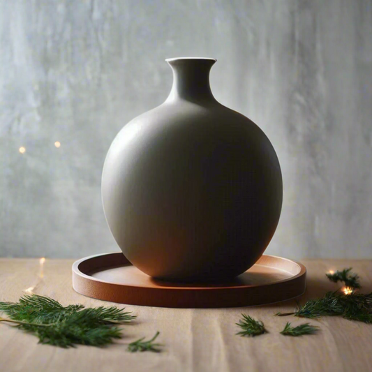 🌸 Modern Round Vase – Minimalist Elegance for Every Space 3D Printed In Multiple Color Options