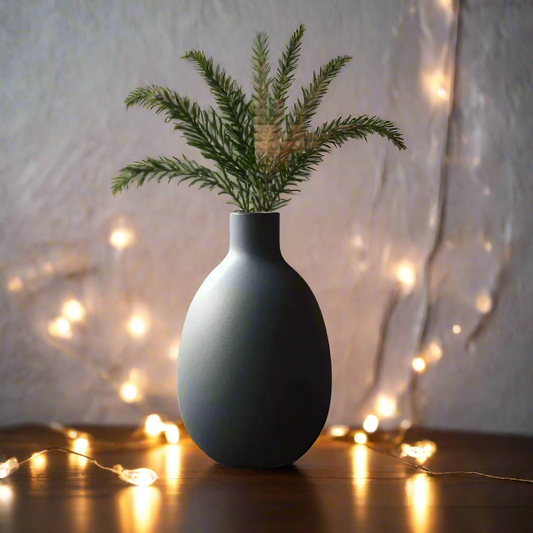 🌸 Modern Round Vase – Minimalist Elegance for Fresh or Dried Arrangements 3D Printed In Multiple Color Options