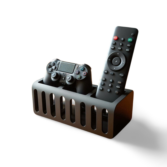 Modern Remote Control Holder | Multi-use | Customizable | 50+ Colors | 3D Printed