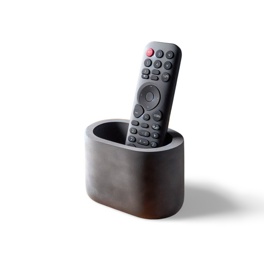 Minimalist Remote Holder | Space-Saving Design | 3D Printed | 56 Color Options