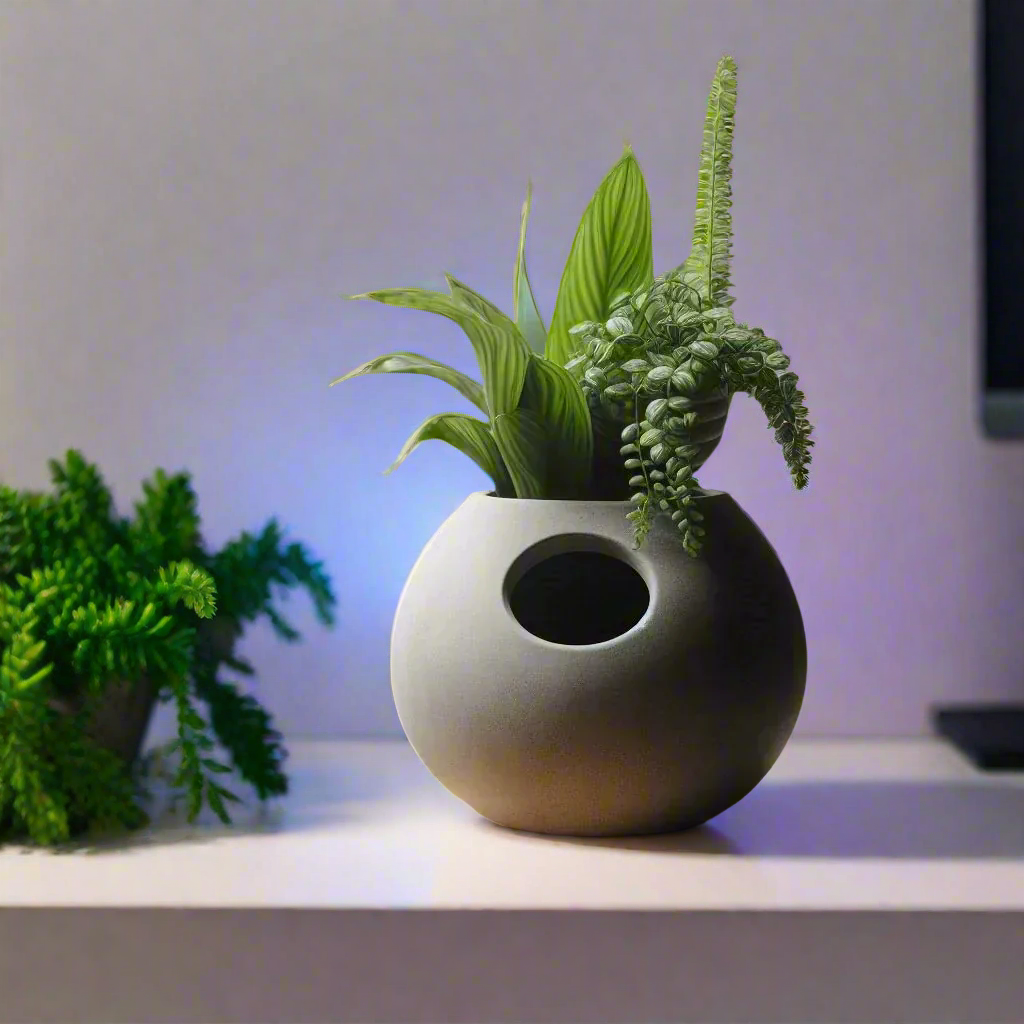 Stylish Self-Watering Plant Pot | Smart Grow | Customizable | 50+ Colors | 3D Printed