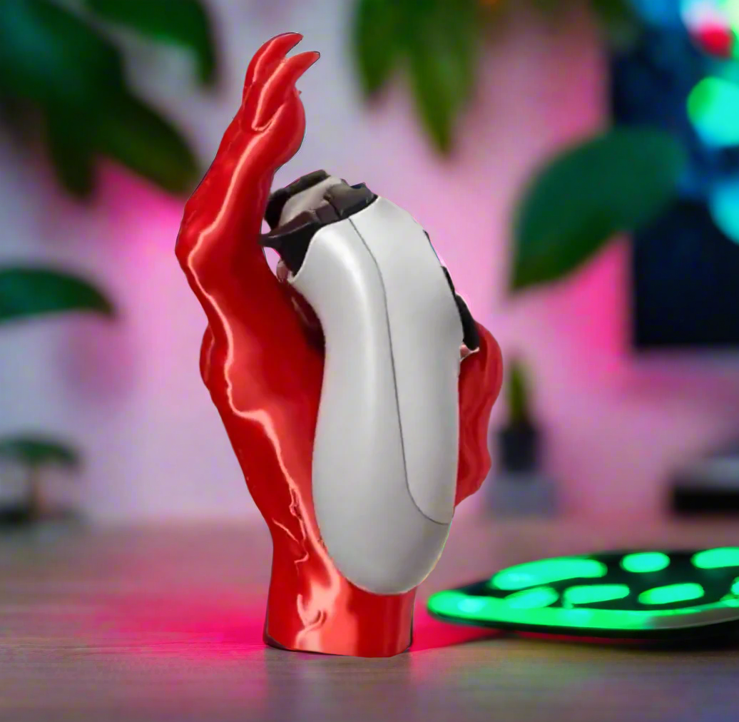 👹 DEMON HAND CONTROLLER HOLDER – Gothic Gaming Stand | Bone-Chilling Detail | Universal Fit 3D Printed In Multiple Color Options 🎮🔥