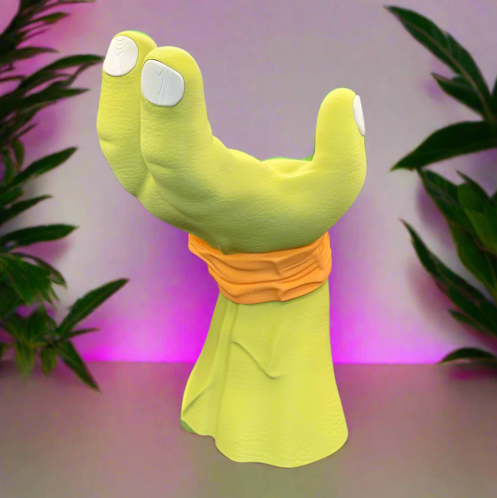🐢 Turtle Hero-Inspired Controller & Headphone Holder – Ninja Desk Organizer for Gamers 3D Printed In Multiple Color Options🎮