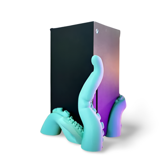 🐙 Tentacle Xbx Console Holder – Whimsical & Functional Gaming Accessory 🎮 | 50+ Colors | 3D Printed