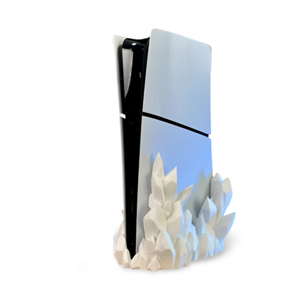 💎 Crystal Dock – Elegant Stand for PS5 Slim Digital Edition🎮 | 50+ Colors | 3D Printed