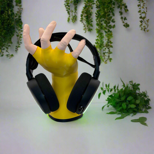 🎮 Invincible Hero Game Controller & Headphone Holder – Power Up Your Setup! for Xbx, PS & More 3D Printed In Multiple Color Options🎮