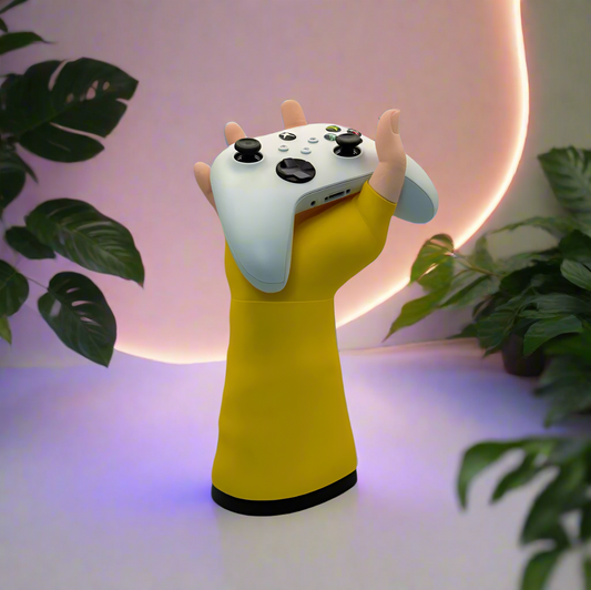 🎮 Invincible Hero Game Controller & Headphone Holder – Power Up Your Setup! for Xbx, PS & More 3D Printed In Multiple Color Options🎮