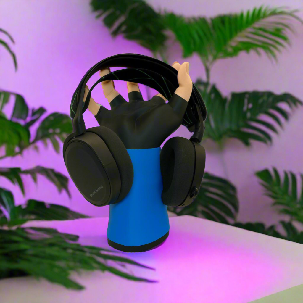 🎮 Invincible Hero Game Controller & Headphone Holder – Power Up Your Setup! for Xbx, PS & More 3D Printed In Multiple Color Options🎮