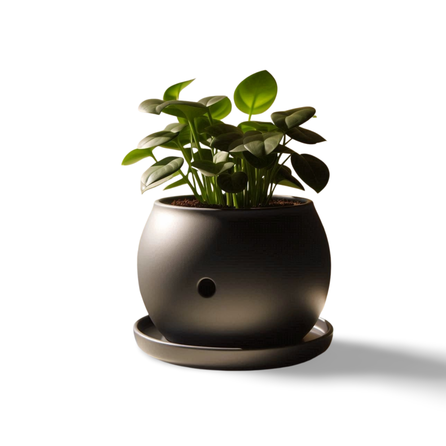 🌿 Self-Watering Round Plant Pot – Effortless Greenery, Elevated 3D Printed In Multiple Color Options 💧