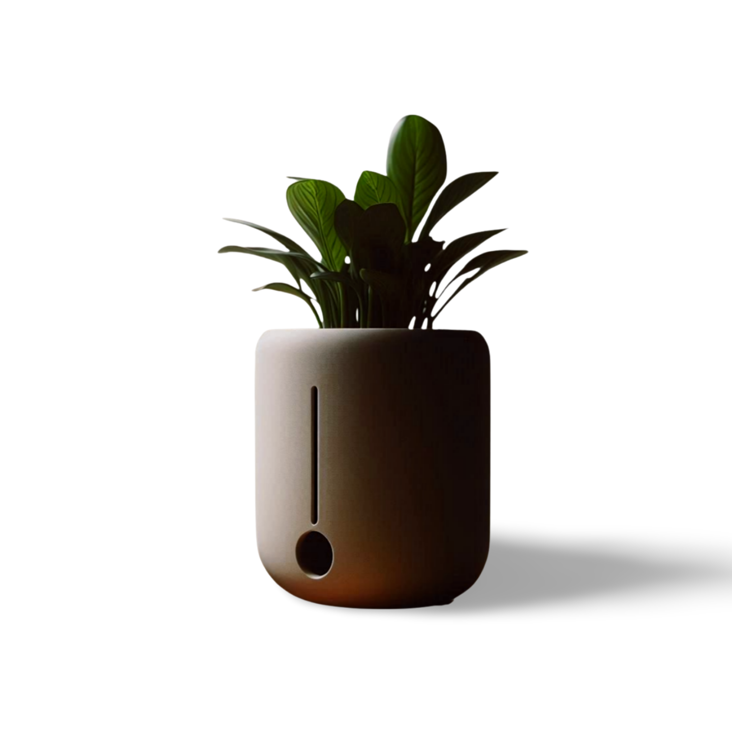 Self-Watering Round Plant Pot | Smart Grow | 3D Printed | 56 Color Options