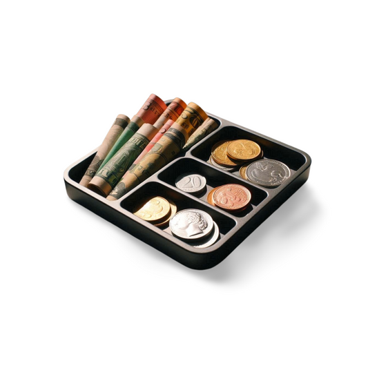 Versatile Coin, Jewelry, Key, multifunctional Tray, 3D Printed |Customizable | 50+ Colors