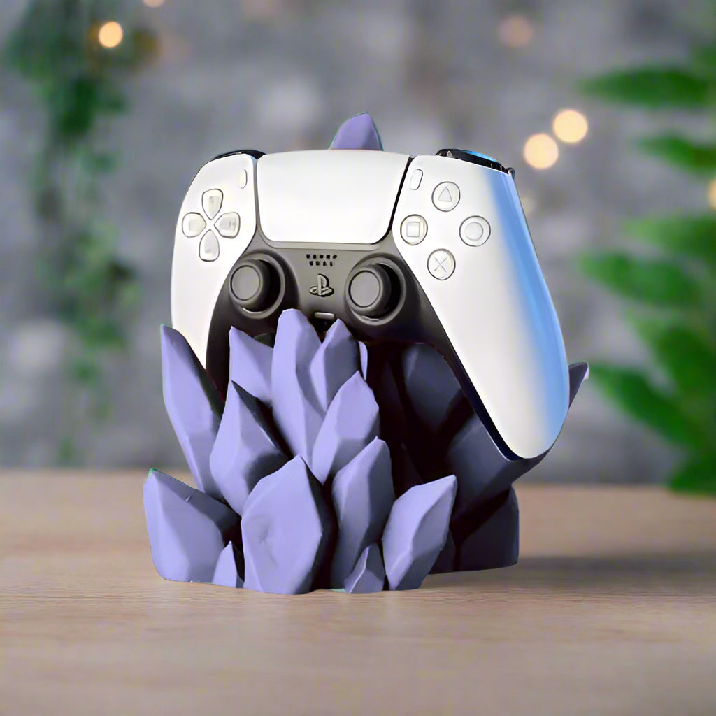 🌊 Modern Wave Controller Stand – Sleek & Functional Organizer 3D Printed In Multiple Color Options🎮