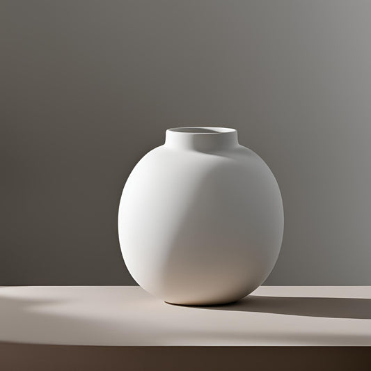🌸 Sleek Modern Round Vase – Minimalist Elegance for Every Space3D Printed In Multiple Color Options