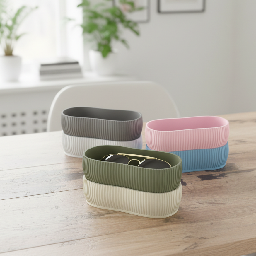 🕶️ Stackable Eyeglasses Organizer | Clutter-Free Style! | 3D Printed In Multiple Color Options