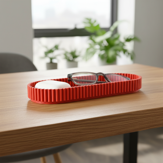 🌿 Minimalist Catch-All Tray: Organize Your Life in Style! | 3D Printed In Multiple Color Options