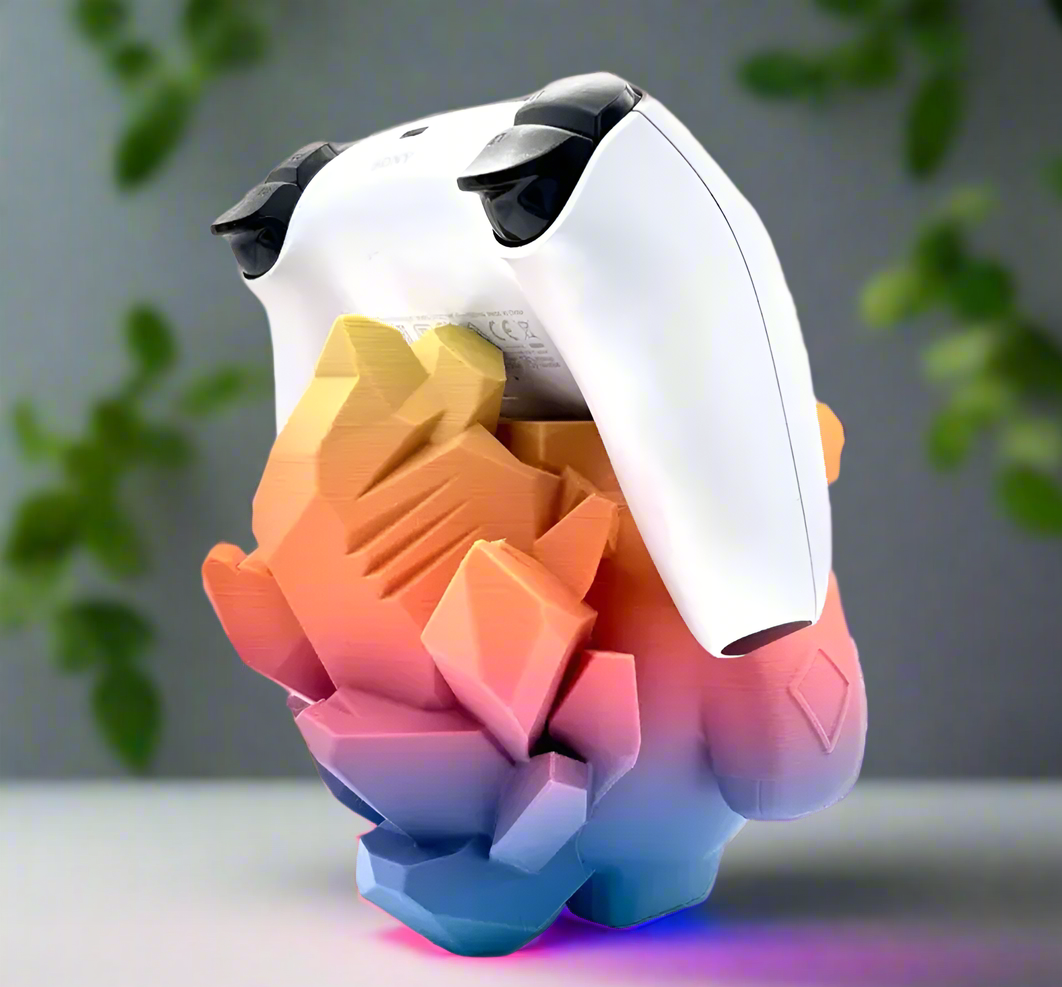 ✨ Crystal Spirit Universal Controller Stand – Stylish Display for Xbx, PS & More 3D Printed In Multiple Color Options🎮