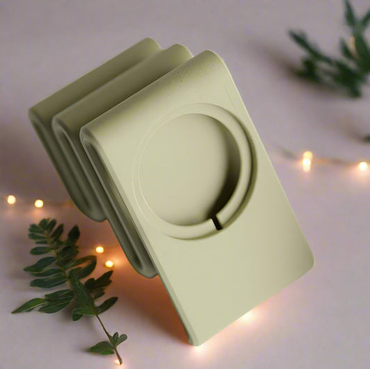 🐍 Serpentine Mag Safe Charger Stand – Fun Meets Function for Your Desk or Nightstand 3D Printed In Multiple Color Options
