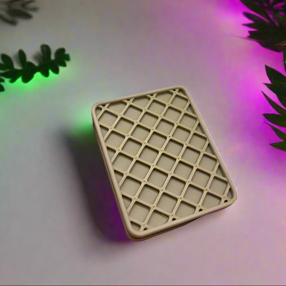🍦 Neapolitan Ice Cream Sandwich Fidget Slider – Sweet Stress Relief in Your Pocket 3D printed In Multiple Color Options🎀✨
