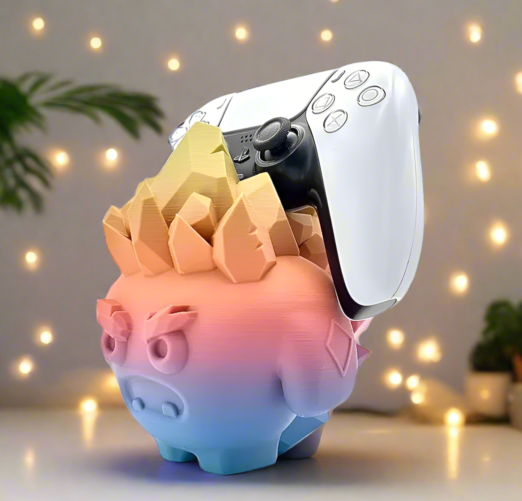 ✨ Crystal Spirit Universal Controller Stand – Stylish Display for Xbx, PS & More 3D Printed In Multiple Color Options🎮