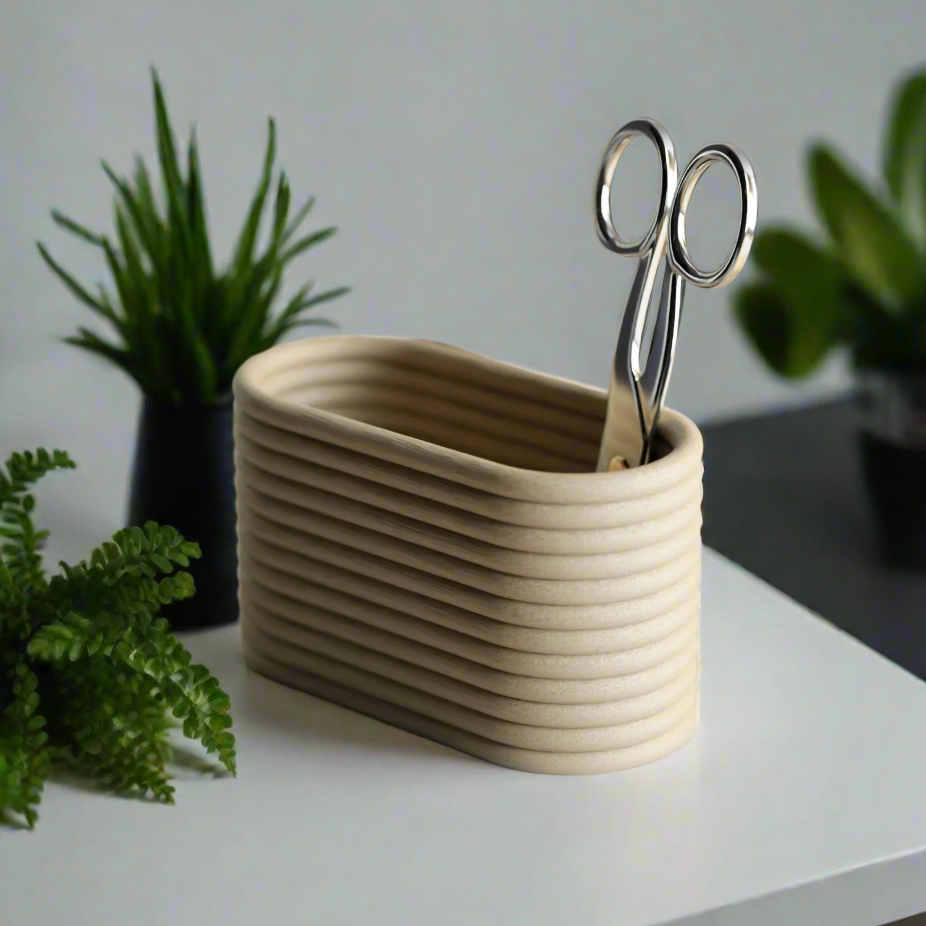 🗂️ Trio Desktop Organizer – Sleek Nesting Containers for Stylish Storage 3D Printed In Multiple Color Options✏️